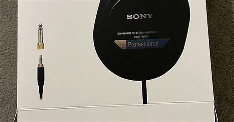 mdr 7506 fake bag|Did Amazon sell me a counterfeit/second hand Sony MDR.